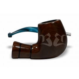 Cachimbo Bertoldi New Rose Natural Curvo Peça Única